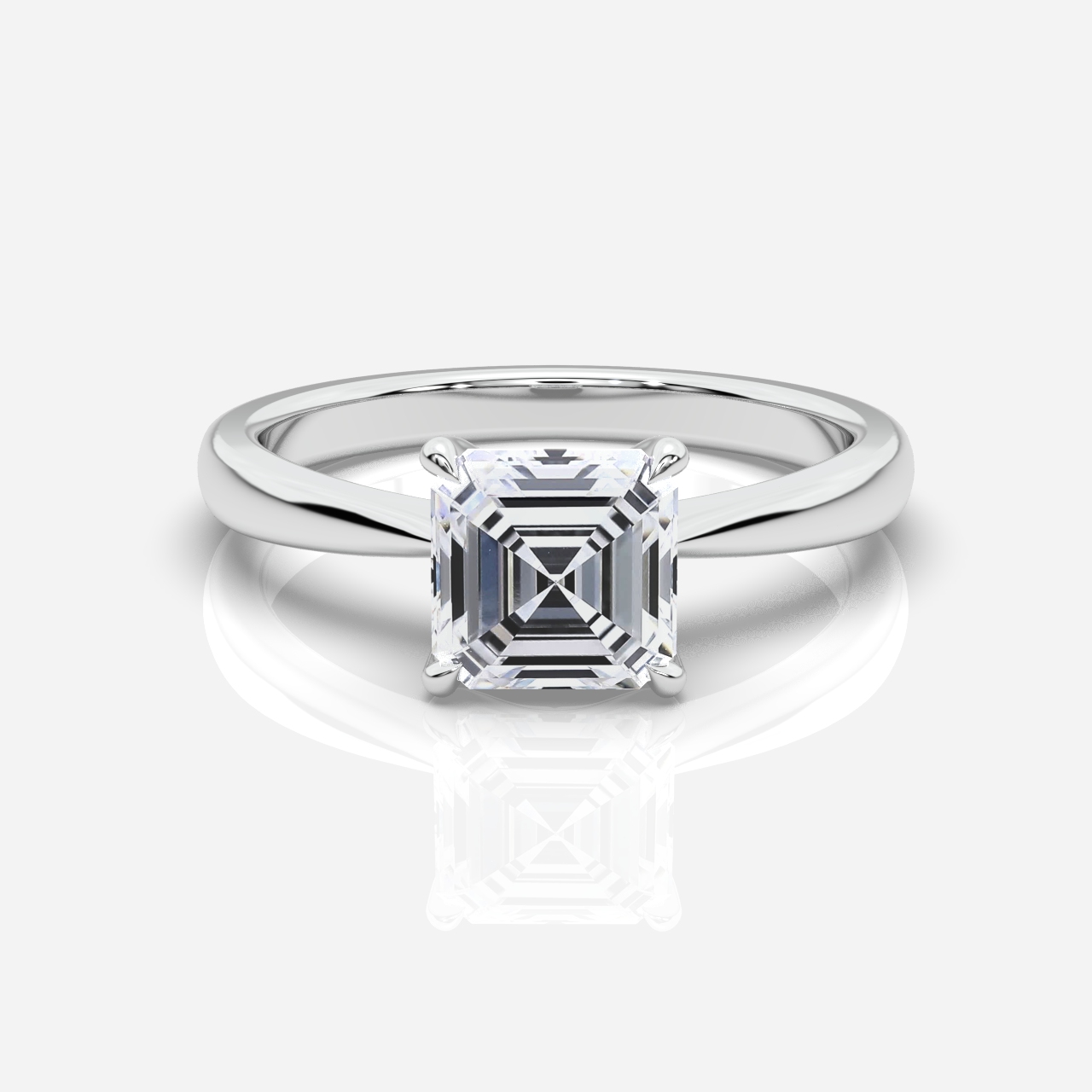Ava Solitaire Asscher